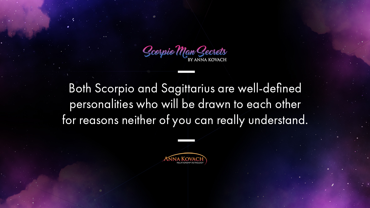 Scorpio woman and Sagittarius man compatibility