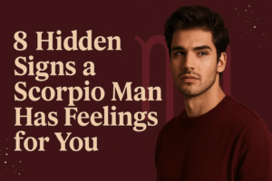 8 Hidden Signs a Scorpio Man Has Feelings for You