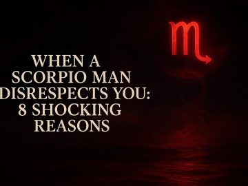 When a Scorpio Man Disrespects You: 8 Shocking Reasons